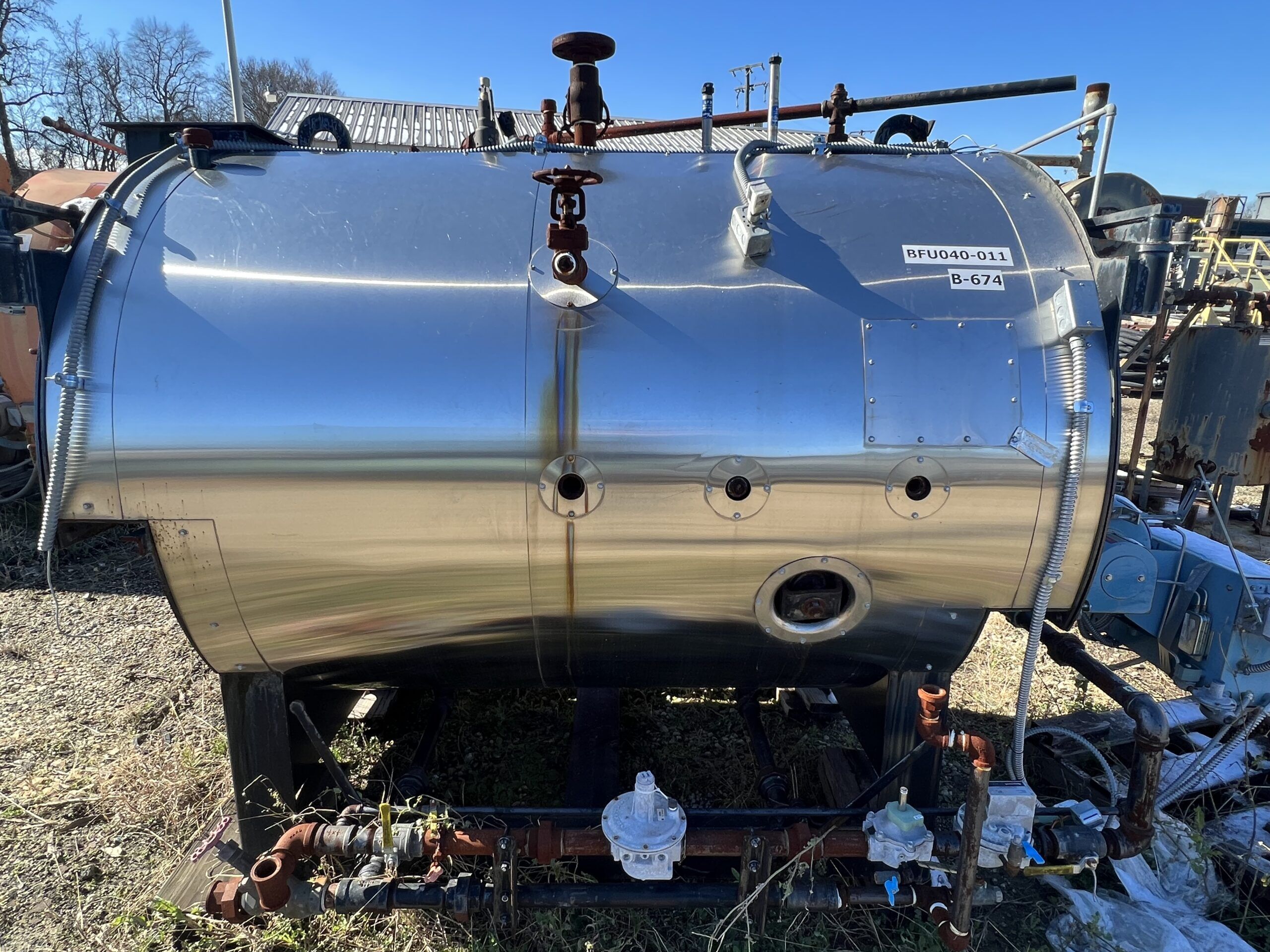 B674 40 HP York Shipley 150 PSI